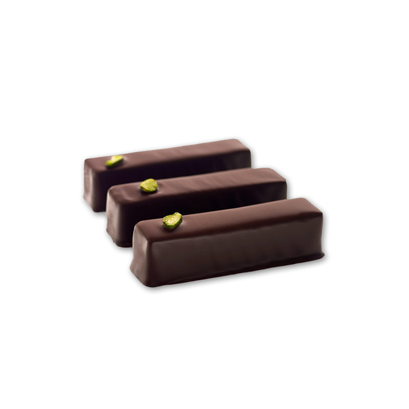 Bouchées maison pate amande pistache