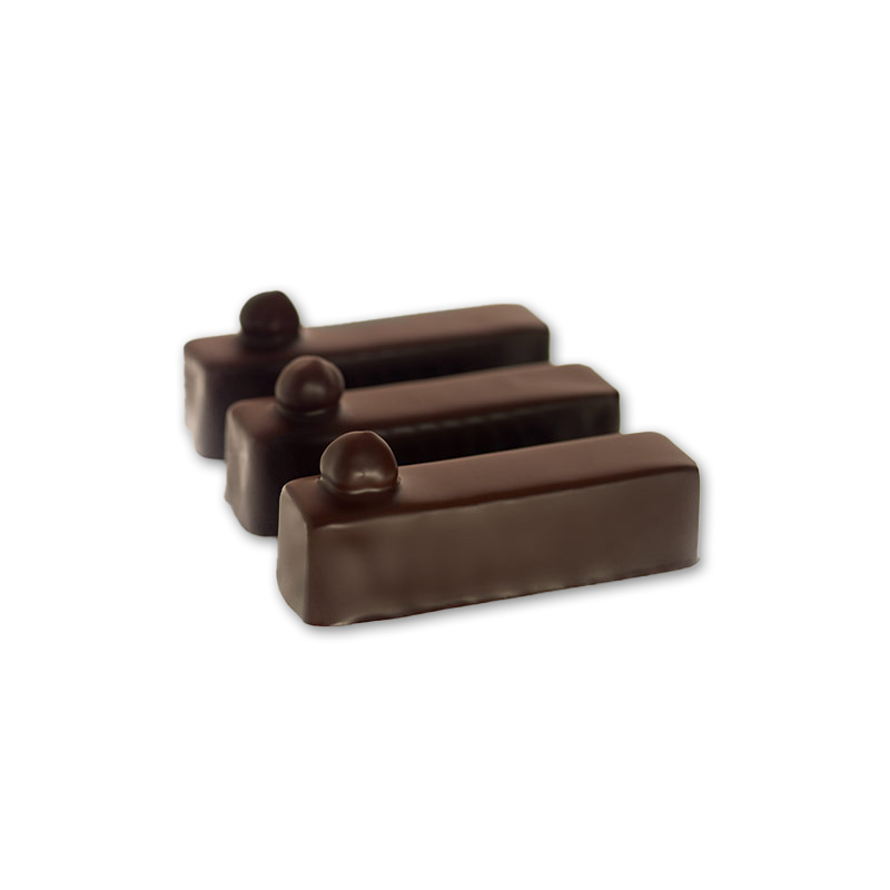 Bouchées maison praline noir