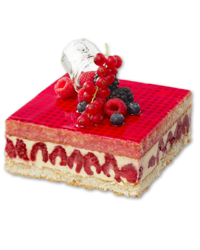Entremets Dacquois Framboise