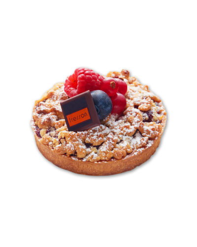 Petit Gâteau Crumble Fruits Rouges