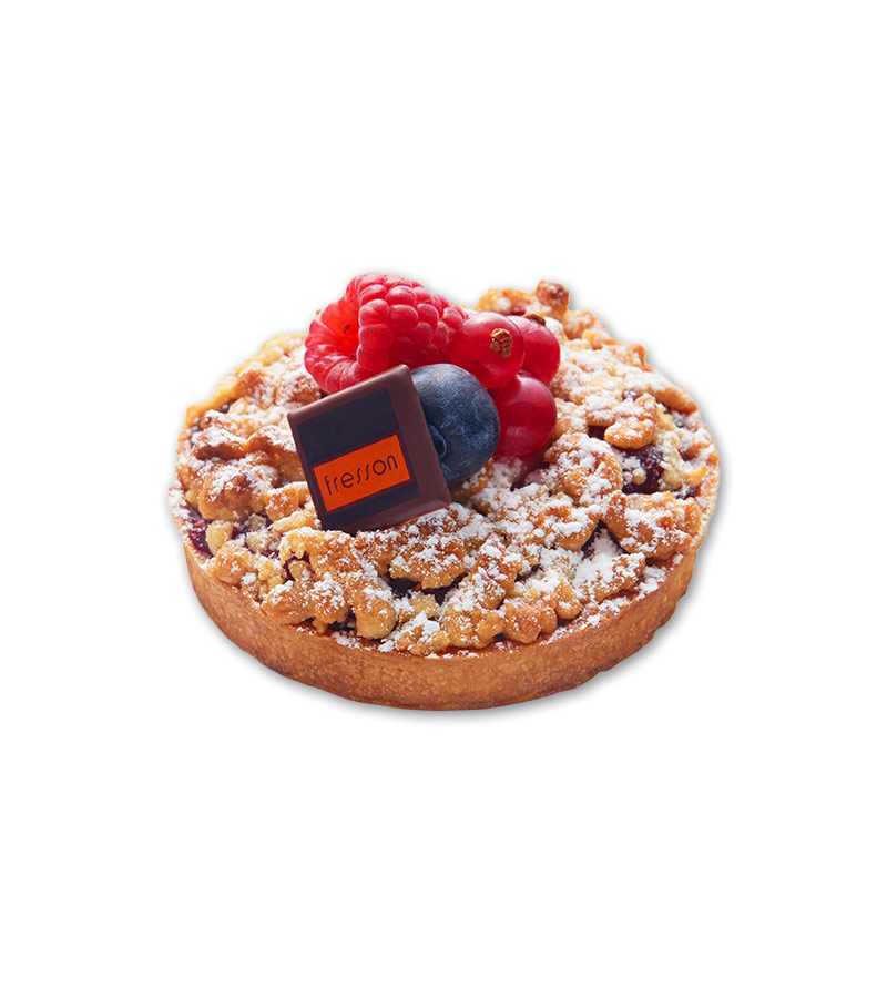 Petit Gâteau Crumble Fruits Rouges