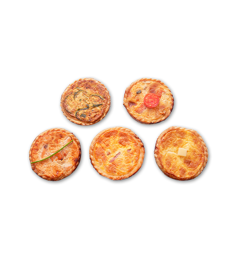 Gamme Quiches