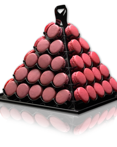 Pyramide de 60 macarons