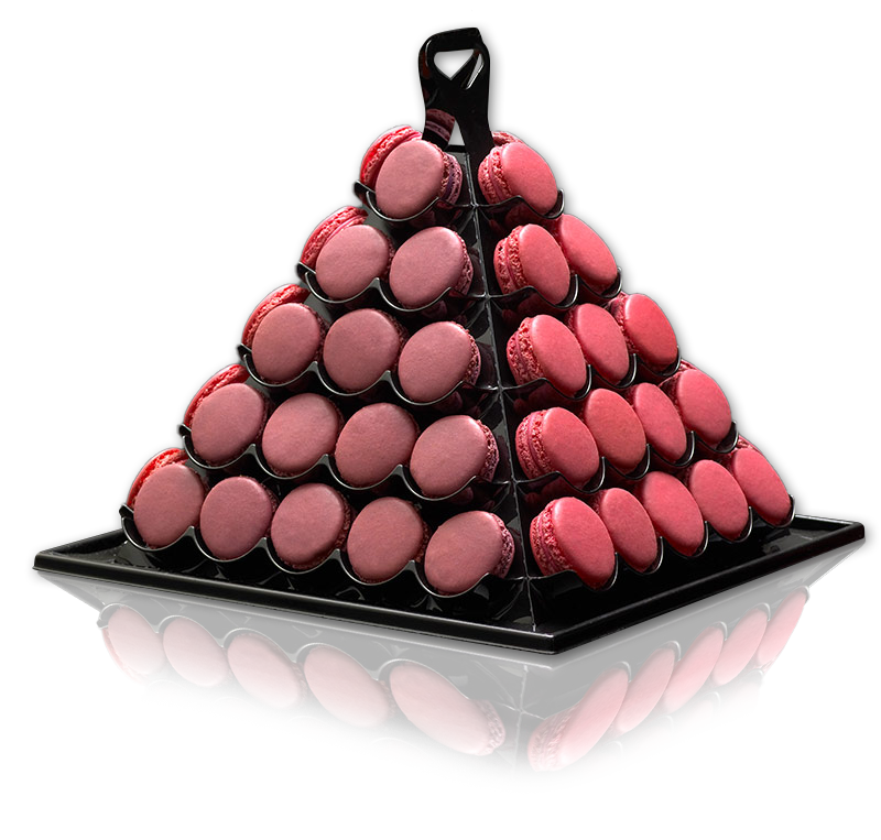 Pyramide de 60 macarons